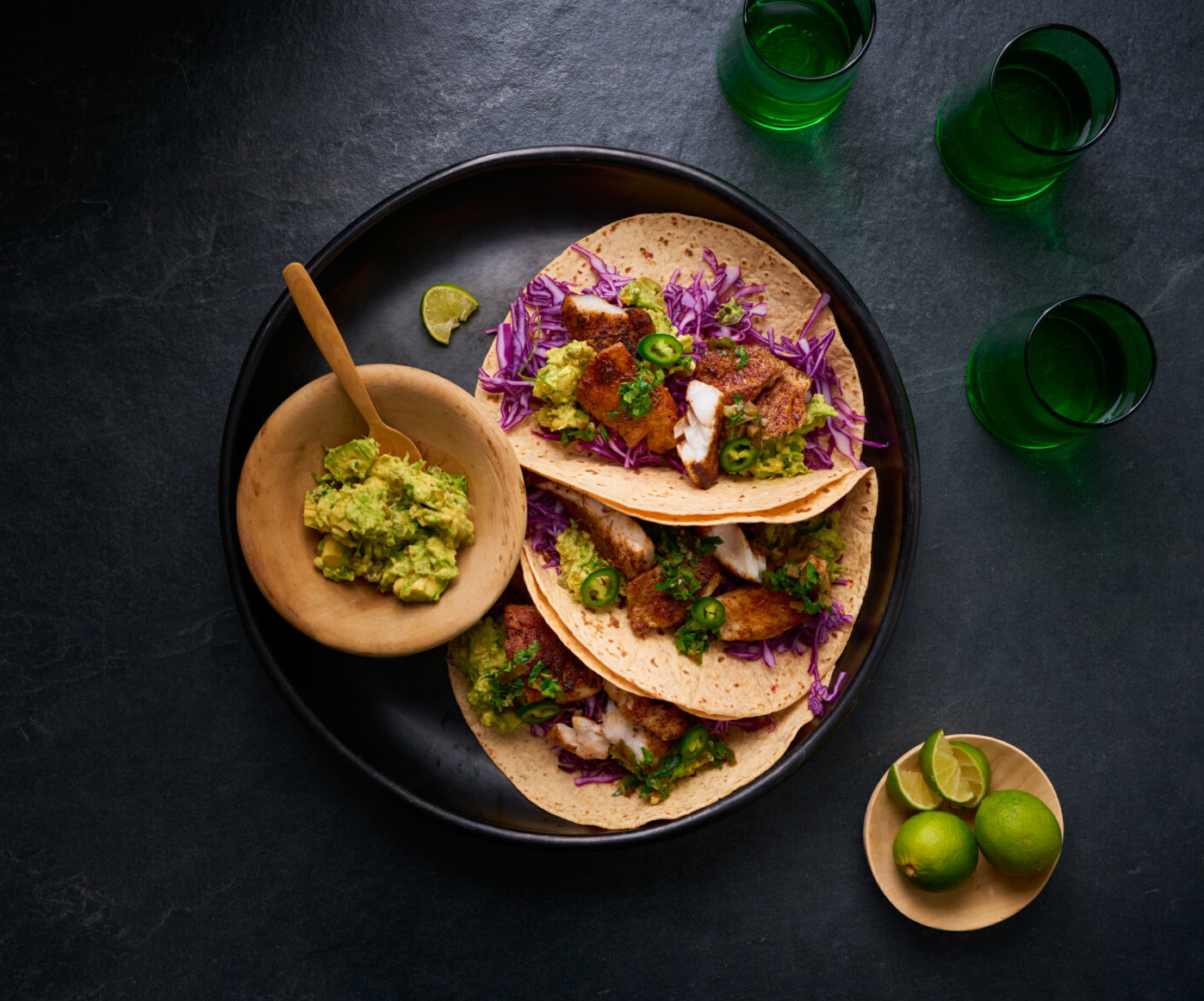 Cajun Grilled Fish Wraps
